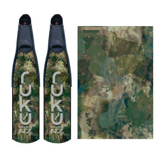 Ruku Composite Spearo Blades | Weedline Camo